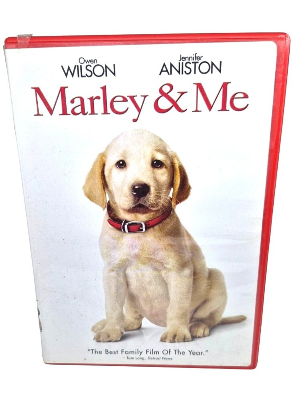 Marley & Me DVD Movie Owen Wilson Jennifer Aniston Comedy Family Film 2009
